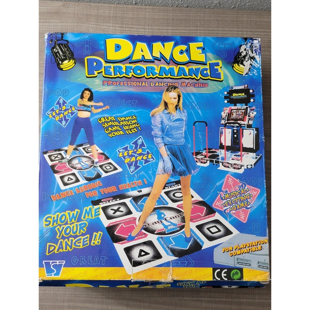 DDR Dance Dance Revolution Playstation 1 Original ‎ ps1 Performance Mat